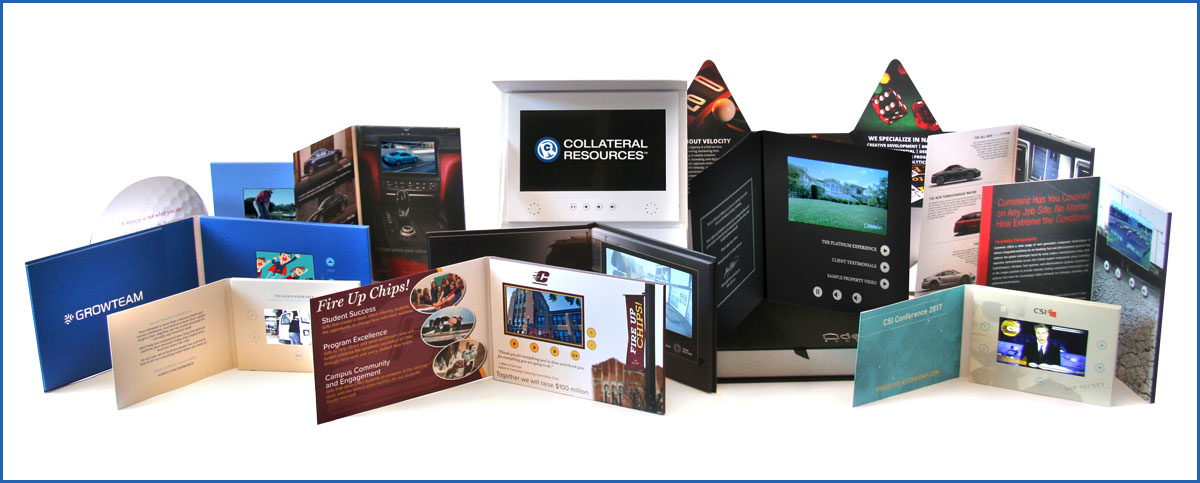 Custom Video Brochures for the ultimate marketing piece